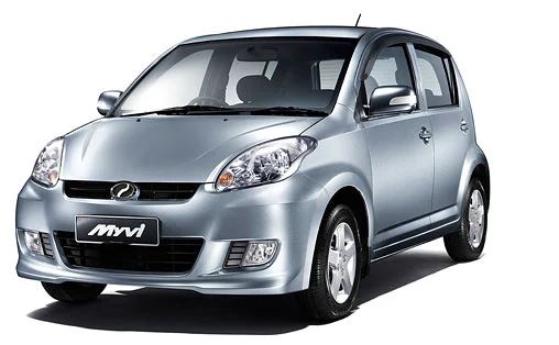 Perodua Myvi (A) 1.3cc - 5 seater