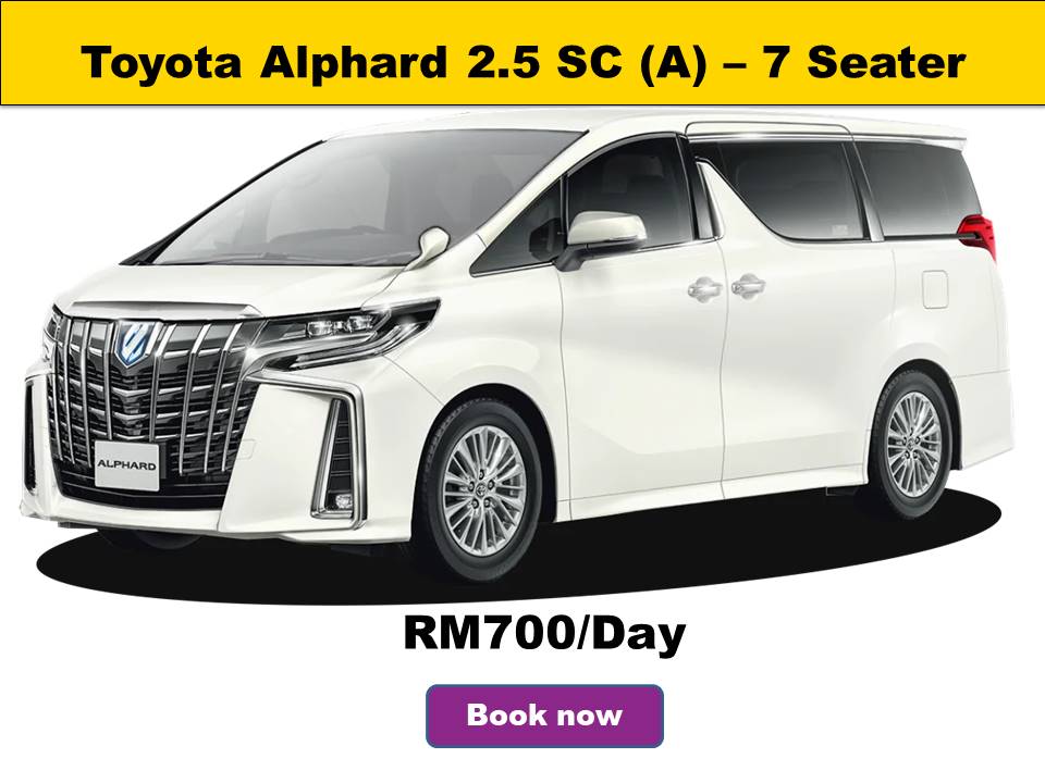 Toyota Alphard SC (A) 2.5cc - 7 seater